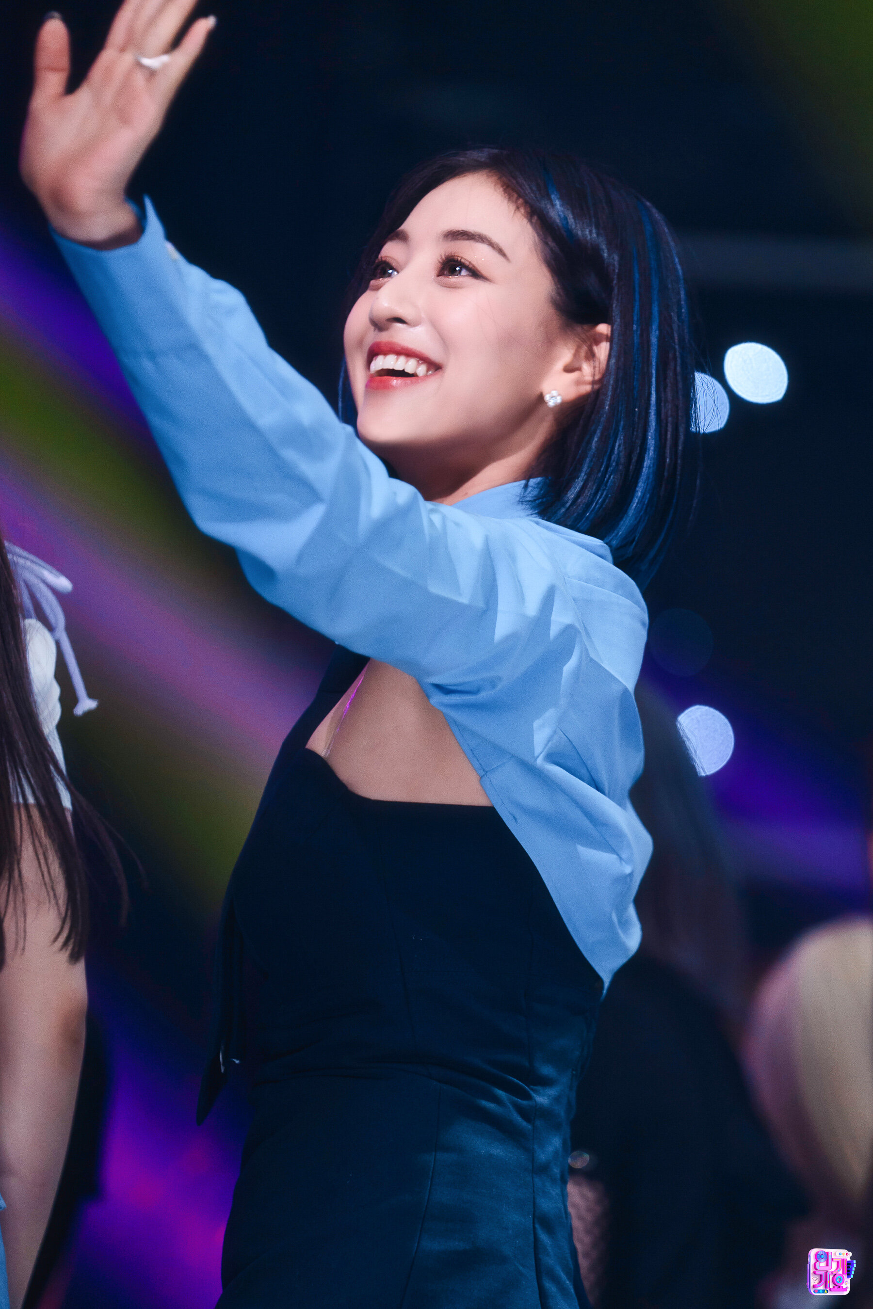 jihyo blue dress Jihyo of TWICE Talks 'Killin Me Good,' Solo Identity, and Being Mother