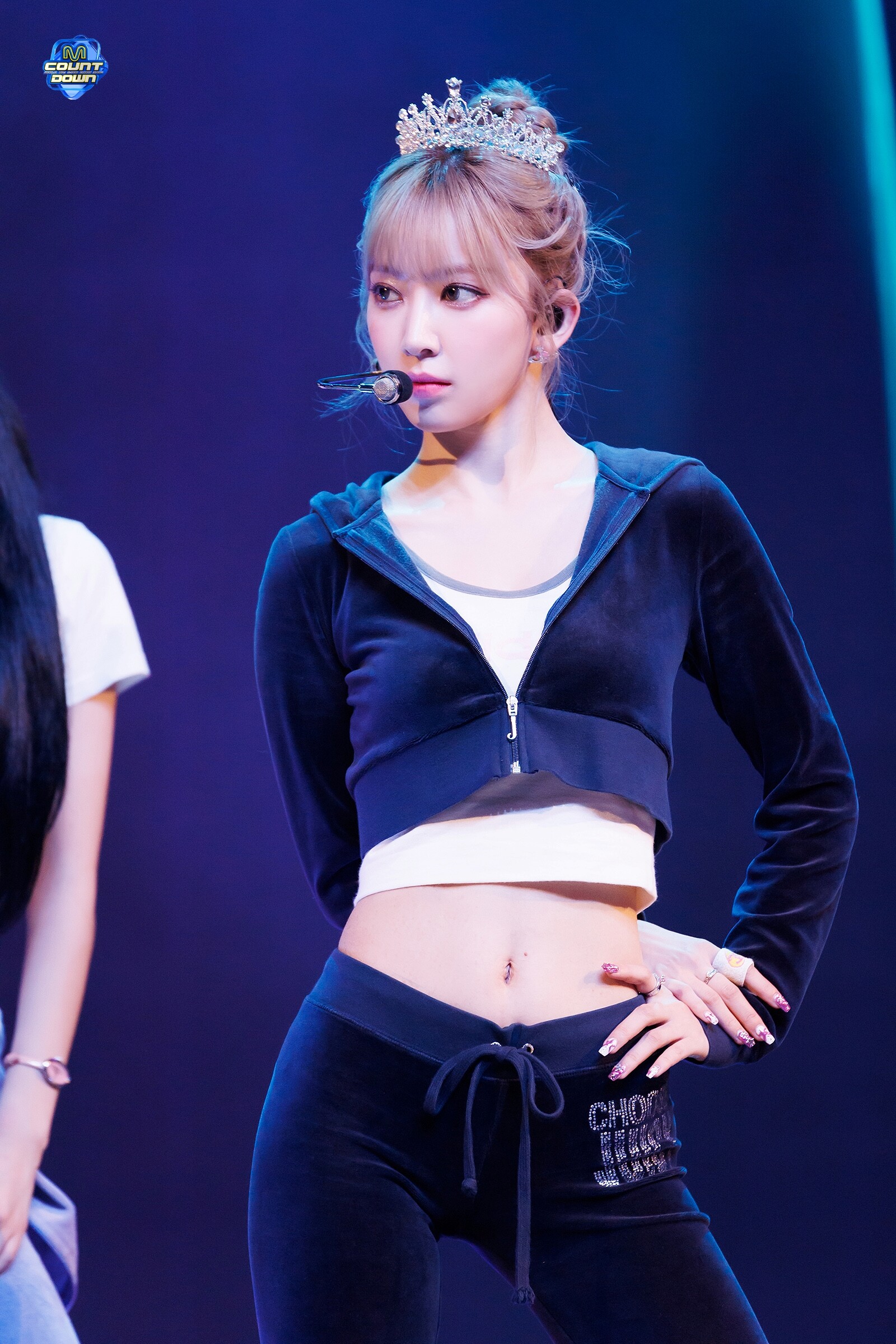 SakuRa☆ 出品 Sakura — 240912 LE SSERAFIM Sakura - 'CRAZY' at M COUNTDOWN HQ