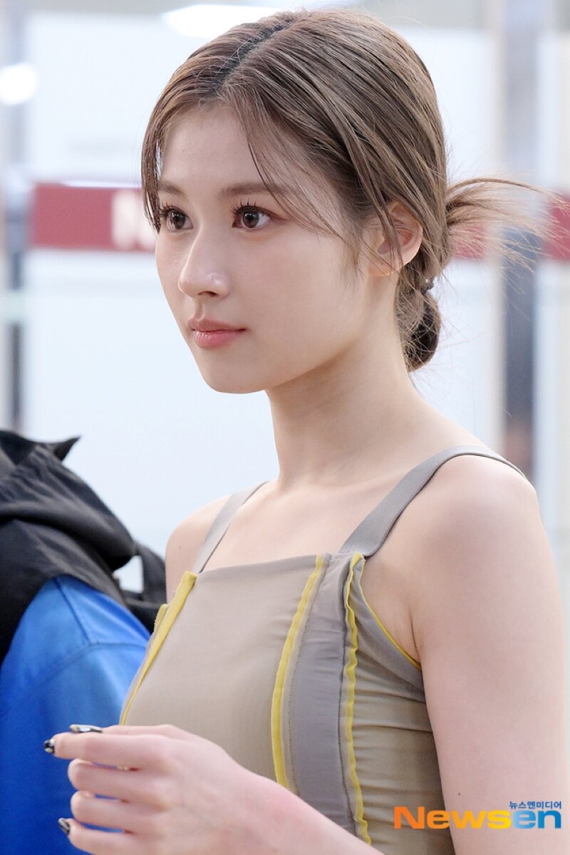 Sana — 230730 TWICE Sana at Gimpo International Airport HQ Photos