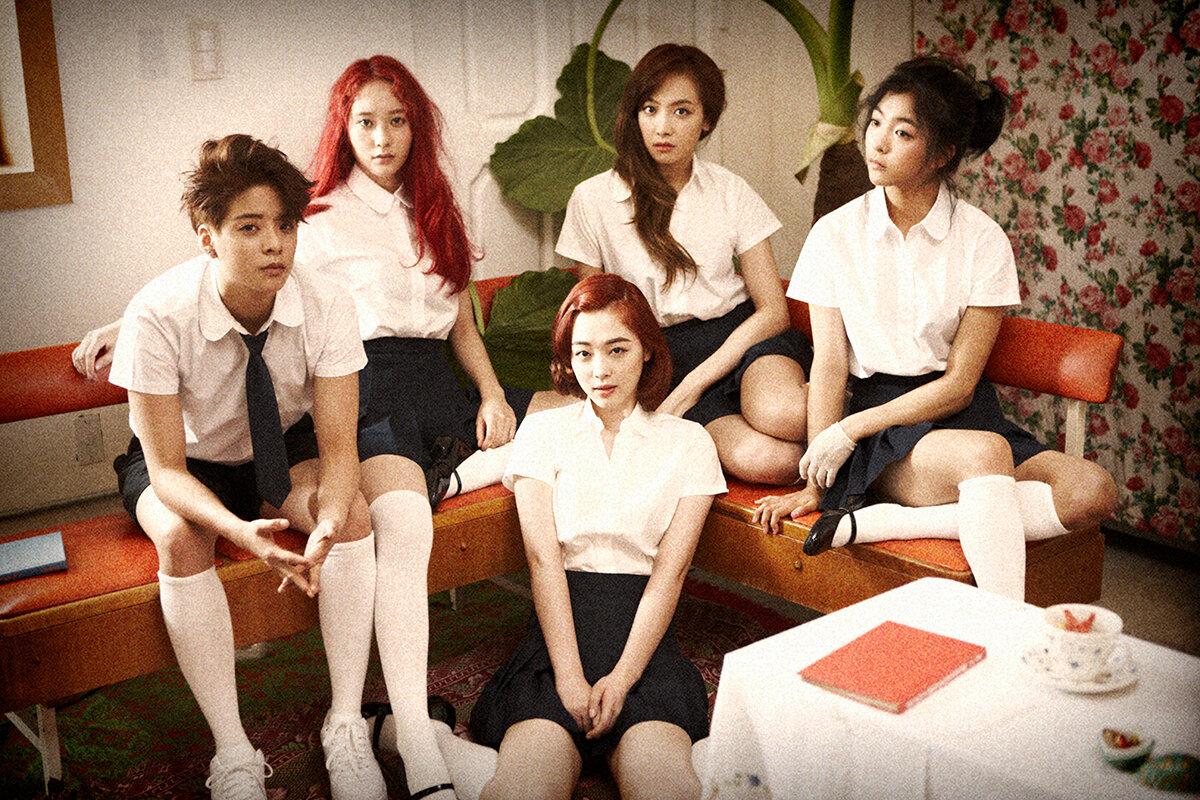 f(x) — F(x) 2nd album 'Pink Tape' concept photos HQ Photos | kpopping