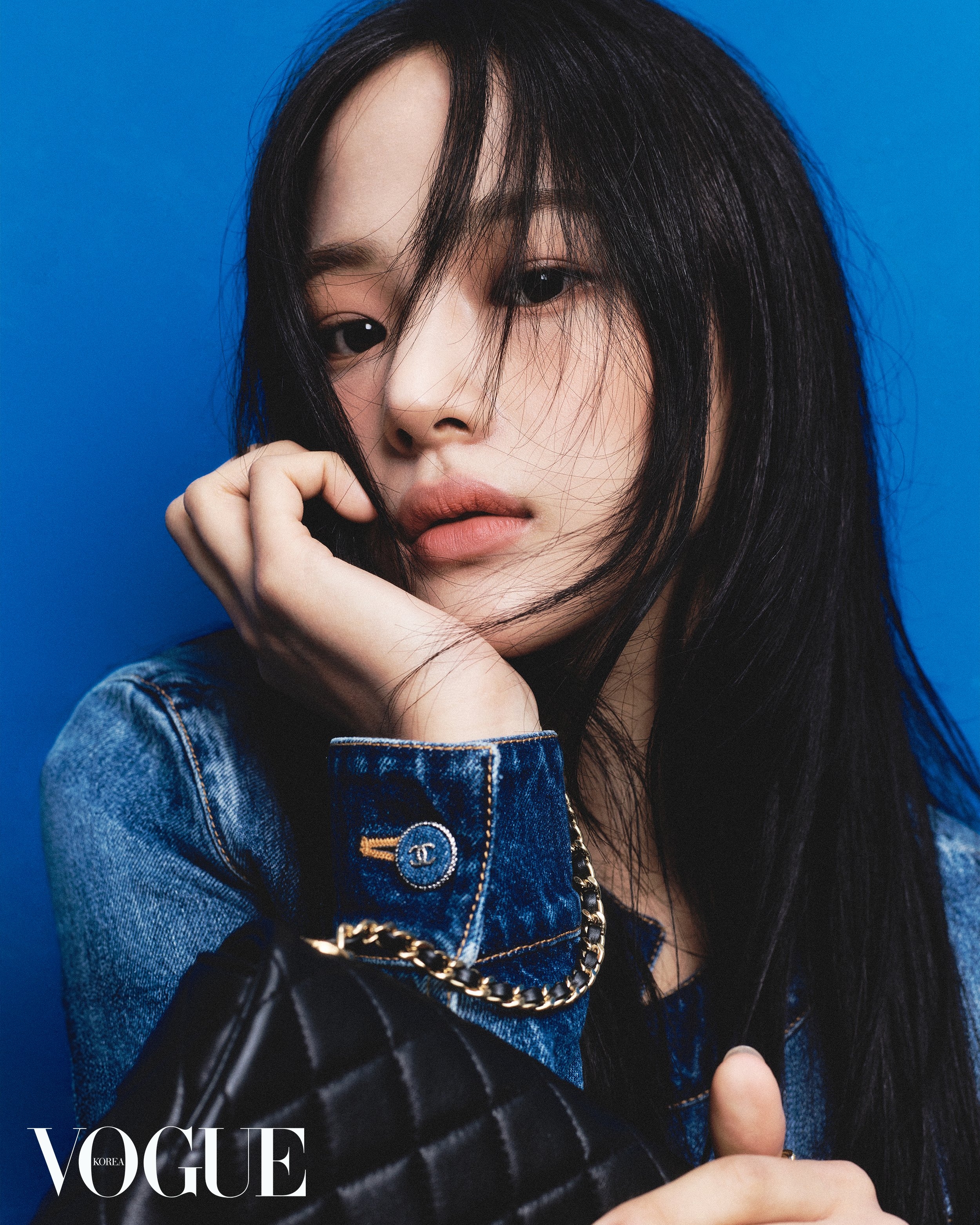 Minji — New Jeans Minji x Chanel for Vogue Korea August 2024