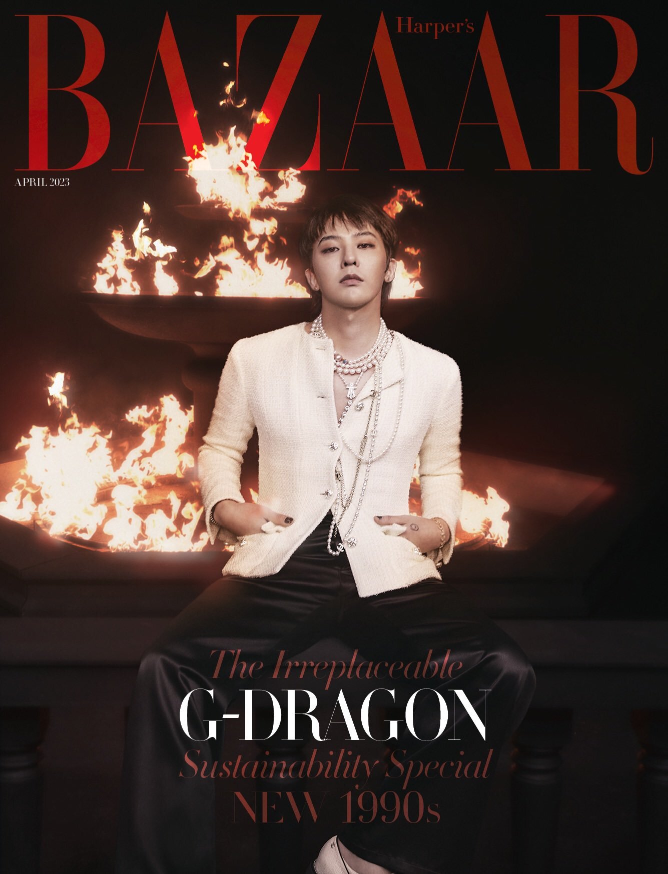 G-Dragon — BIGBANG G-Dragon for Harper's Bazaar Korea | April 2023