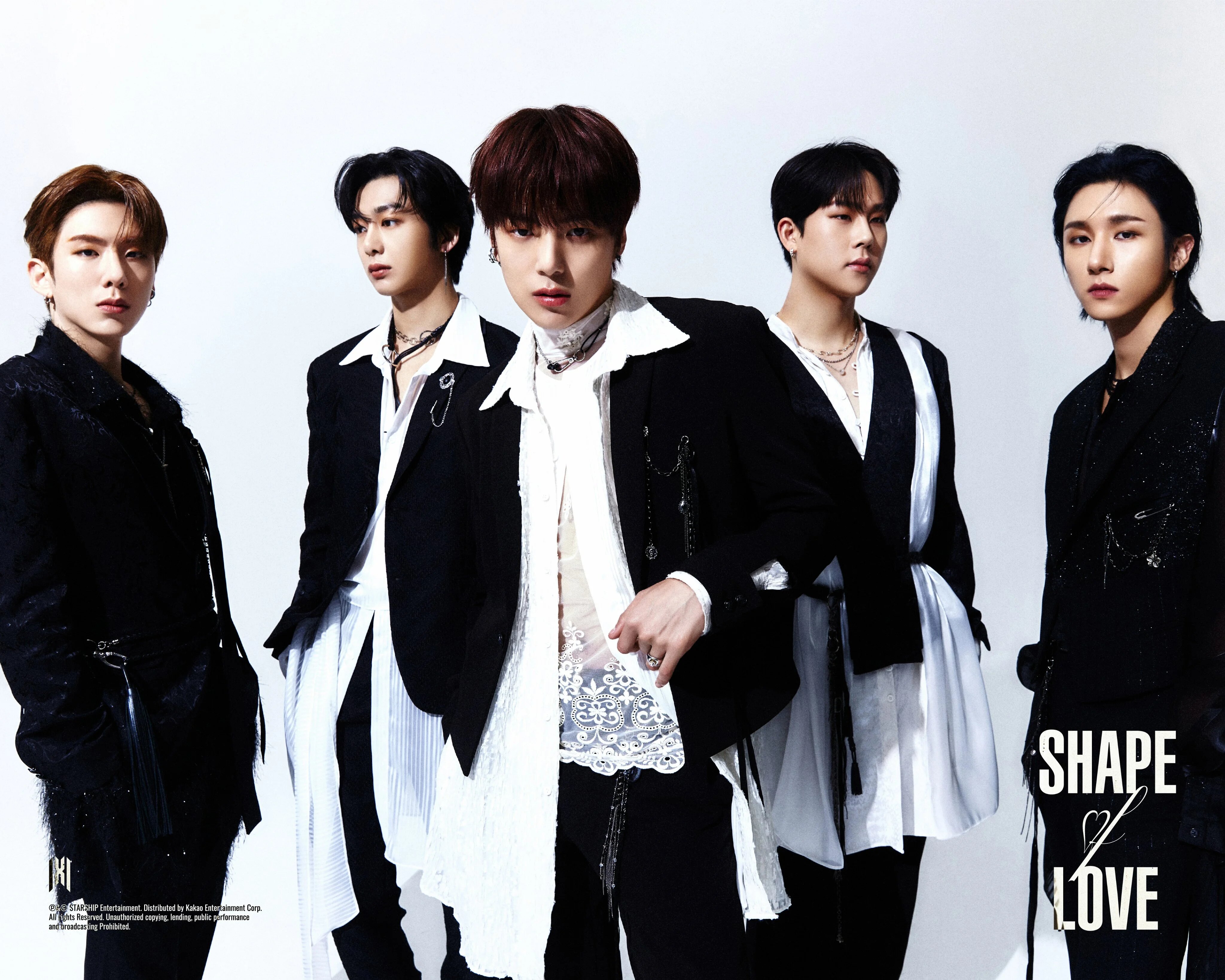 MONSTA X - 11th mini [SHAPE of LOVE] Jewel Ver
