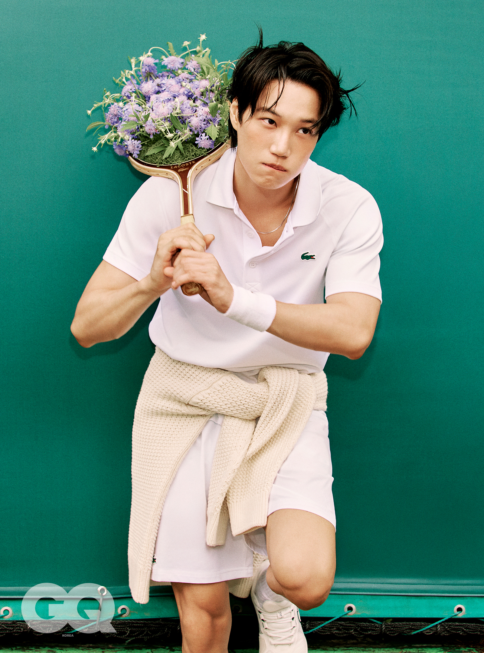 Kai — KAI X Lacoste for GQ Korea 2025 October - Pictorial HQ